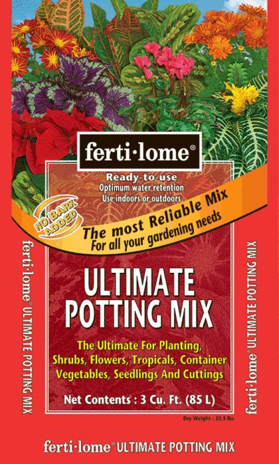 Ultimate potting soil | photo from Fertilome