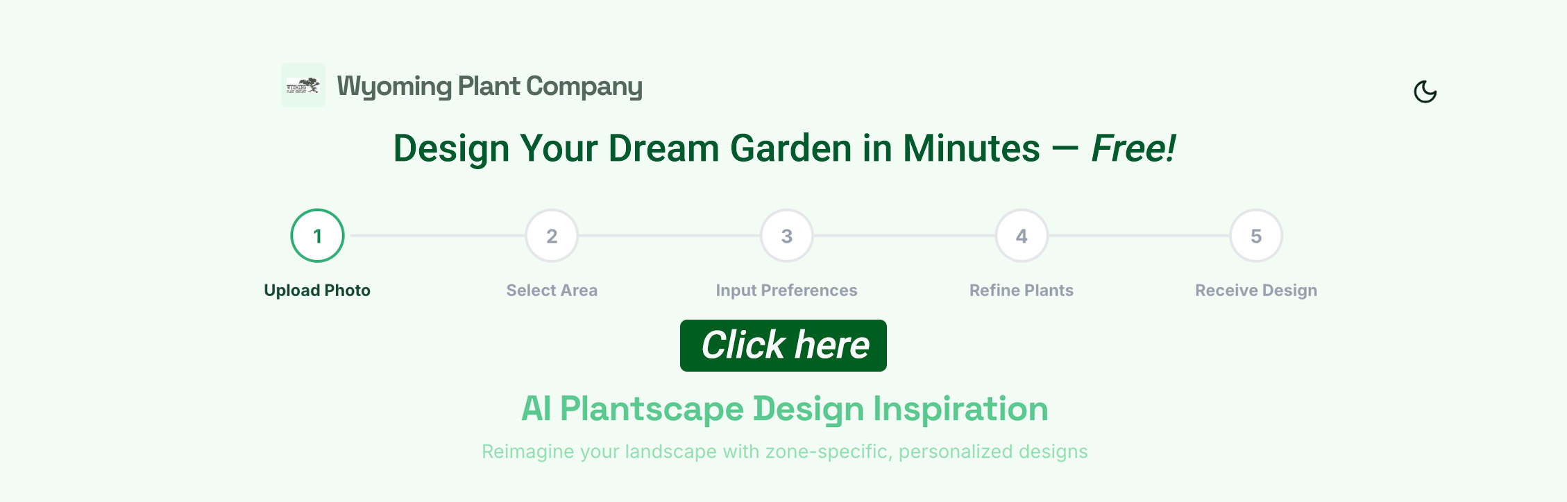 Design your garden at https://wyomingplantcompany.plantista.ai